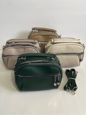 Multi—Zip crossbody Bag✨